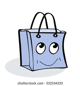 Girl fun gift wrap package sale. Illustrator vector