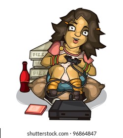 Girl gamer
