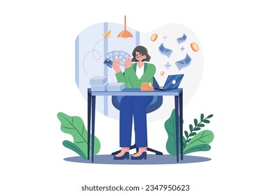 Girl Getting A Business Loan