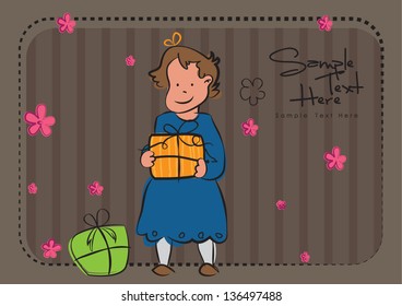 A girl with a gift