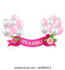 Es ist ein Girl Gradient Mesh, Vektorgrafik