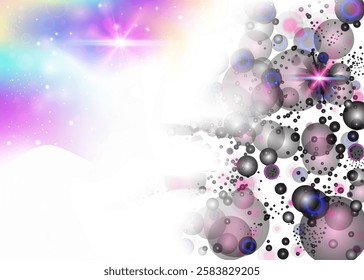Girl Gradient. Purple Kawaii Invitation. Magic Pattern. Iridescent Galaxy Mesh. Pink Universe Background. Blue Cosmic Hologram. Rainbow Texture. Neon Girl Gradient.
