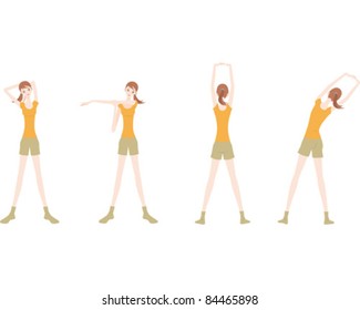 Girl gymnastics