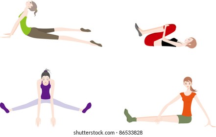 Girl gymnastics
