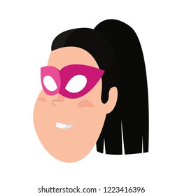 girl in halloween character costume