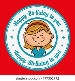 girl happy birthday