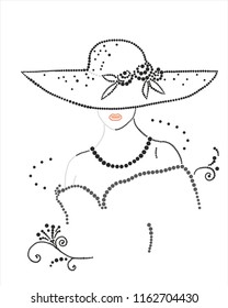 The girl in the hat