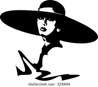 girl in hat