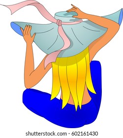 girl in the hat