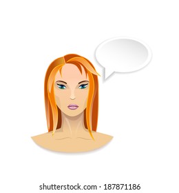 Girl head
