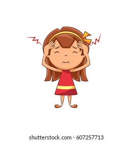 7,529 Headache vector girl Images, Stock Photos & Vectors | Shutterstock