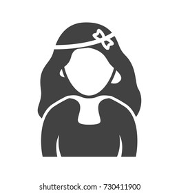Girl in Headband