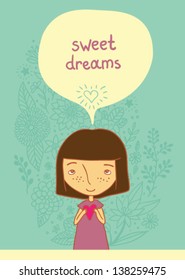 girl with heart