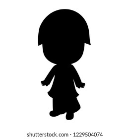 Girl icon  logo