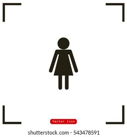 Girl Icon Vector