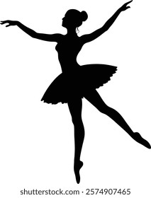 girl, illustration, ballet, dancer, dance, silhouette, ballerina, female, performance, beautiful, woman, pose, young, beauty, classic, jump, tutu, body, sport, women, dress, grace, performer, motion