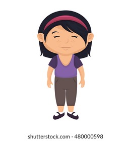 girl kid cartoon