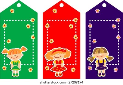 girl label