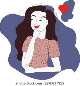 girl with a lollipop vector