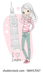 girl in London