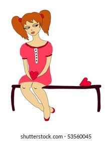 Girl in love