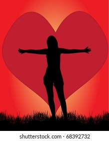 Girl in love