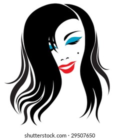 Girl with make-up