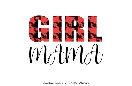 Girl Mama Design für T-Shirts