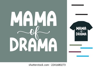 Girl mama t shirt design