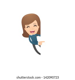 Girl manager, suitable for use in dialogs with other characters.