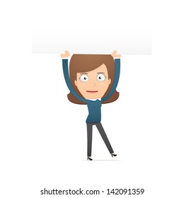 Girl manager, suitable for use in dialogs with other characters.