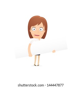 Girl manager, suitable for use in dialogs with other characters.