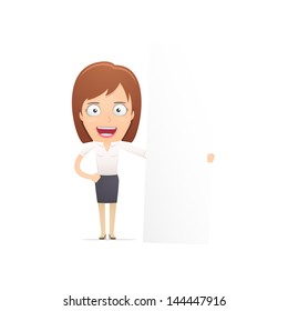 Girl manager, suitable for use in dialogs with other characters.