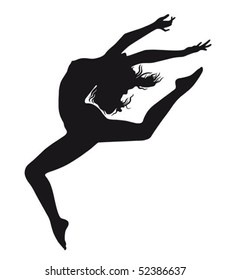 girl in motion
