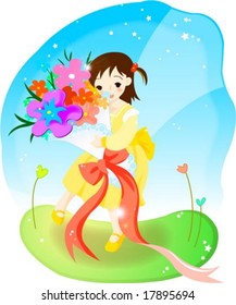 Girl in Nature