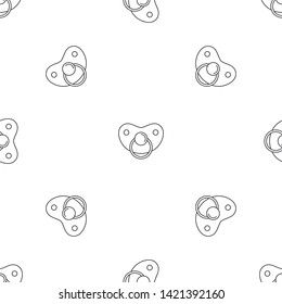 Girl nipple pattern seamless vector repeat geometric for any web design