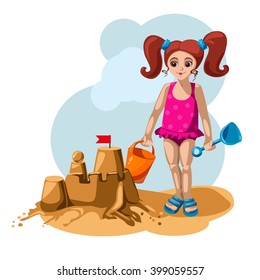 Girl on the beach