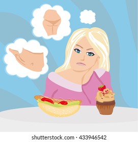 girl on a diet
