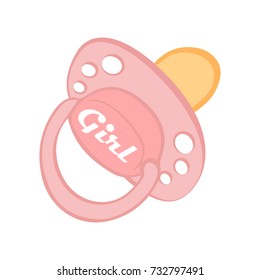girl pacifiers.
