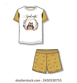 Girl pajama design. Fashion and more