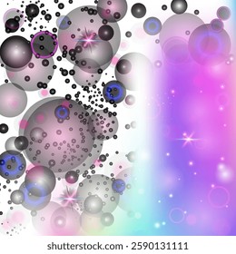 Girl Pattern. Purple Magic Background. Rainbow Invitation. Fairytale Pastel Mesh. Pink Magical Hologram. Blue Sparkles Gradient. Unicorn Texture. Neon Girl Pattern.