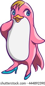 a girl penguin