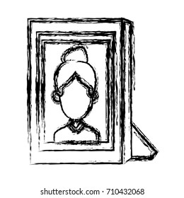 girl picture frame