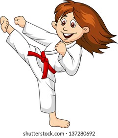 1,805 Karate girl cartoon Images, Stock Photos & Vectors | Shutterstock