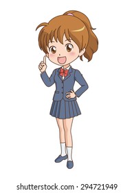 girl point