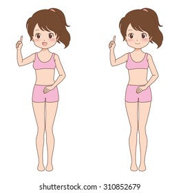 girl point