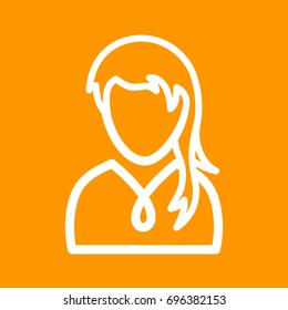 Girl with Ponytail