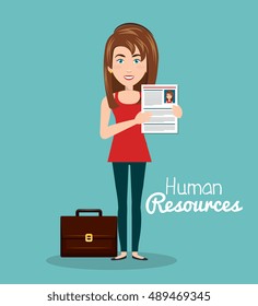 girl portfolio cv human resources