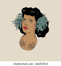 Girl portrait.