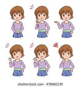 girl pose